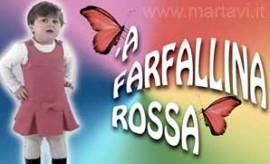 la farfallina rossa