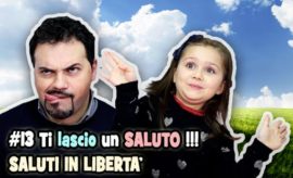 ti lascio un saluto in libertà