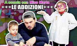 Le addizioni a scuola con miss marta