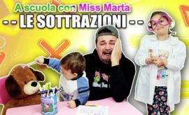 Imparare le Sottrazioni con Miss Marta