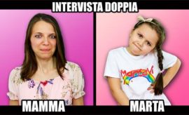 Intervista doppia domande con mamma