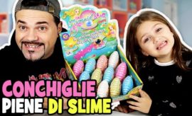 slime conchiglie sirena perla nera